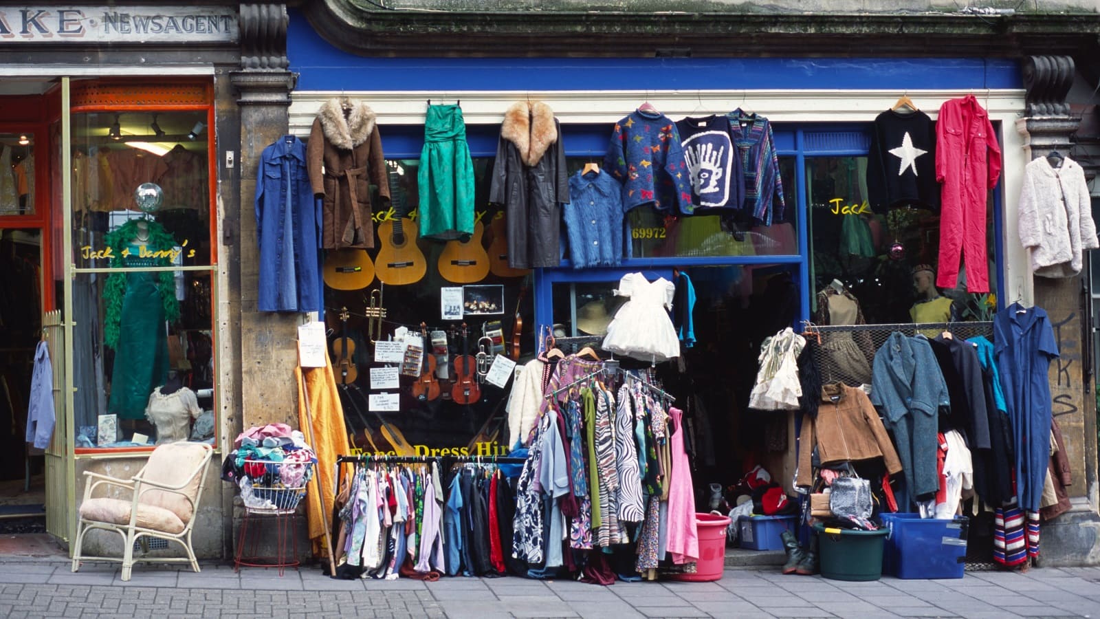 Vintage and second-hand shopping in Bristol